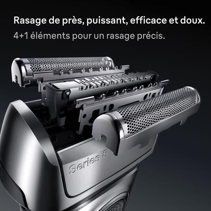 Braun BRA8700216554404 Afeitadora eléctrica Serie 8 Negra 60 minutos de autonomía Carga rápida en 5 minutos 1 Braun BRA8700216554404 Afeitadora eléctrica Serie 8 Negra 60 minutos de autonomía Carga rápida en 5 minutos 1