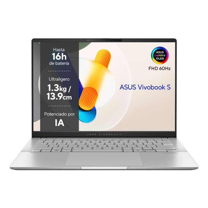 Asus M5406NA-QD082W Portátil VivoBook S 14 OLED 14" WUXGA Ryzen 5 7535HS 16GB RAM 512GB SSD Win11 Ligero 0 Asus M5406NA-QD082W Portátil VivoBook S 14 OLED 14" WUXGA Ryzen 5 7535HS 16GB RAM 512GB SSD Win11 Ligero 0