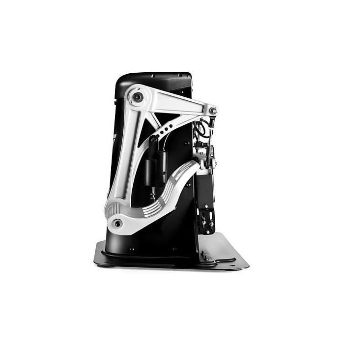 Thrustmaster TPR Rudder Pedales de Simulador de Vuelo para PC, Analógico, Alámbrico USB, Negro/Plata, Ref. TPR