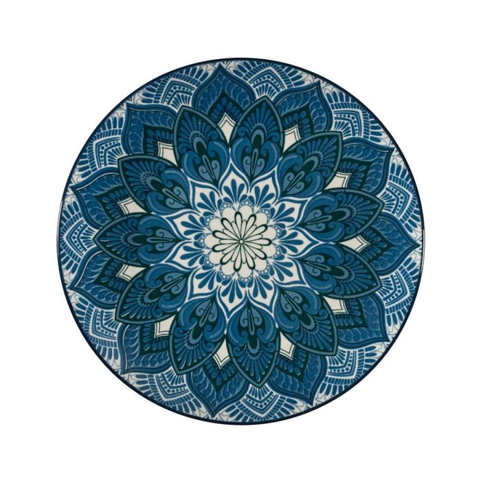 Vajilla 12 Piezas Mandala Azul Home Deco Factory 4 Vajilla 12 Piezas Mandala Azul Home Deco Factory 4