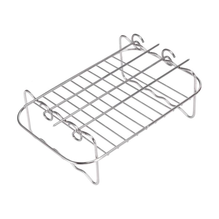 Rejilla rectangular para Airfryer con 4 pinchos Quttin - Inde (12 Unidades) 11