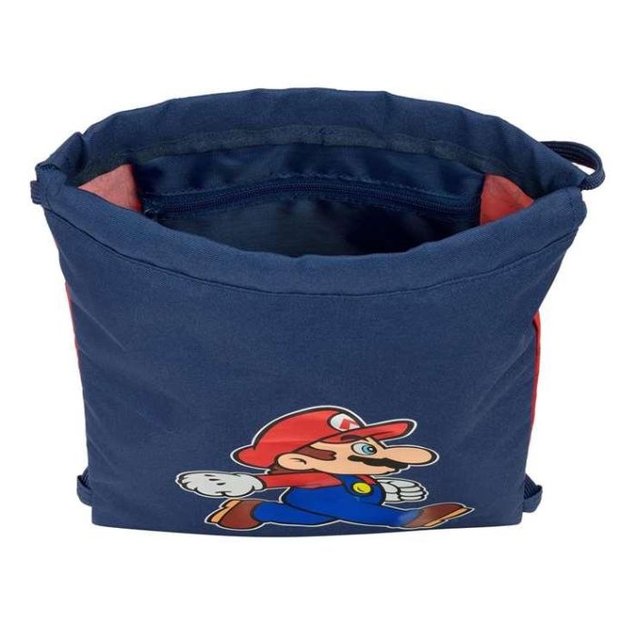 Saco Plano Safta Junior Super Mario Trick 340x260x10 mm 2 Saco Plano Safta Junior Super Mario Trick 340x260x10 mm 2