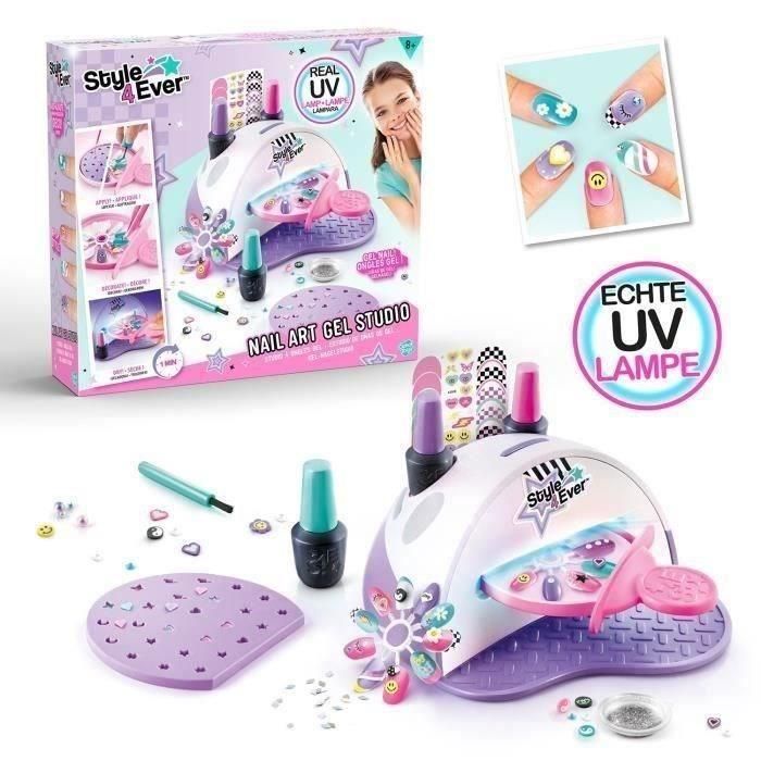 Estudio uñas de gel. crea tus charms con el molde. personaliza tus uñas y ponlas bajo la luz ultravioleta. 34x9.8x31 cm 1 Estudio uñas de gel. crea tus charms con el molde. personaliza tus uñas y ponlas bajo la luz ultravioleta. 34x9.8x31 cm 1