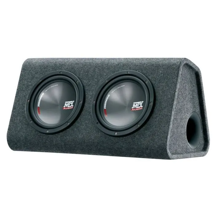 MTX AUDIO MTX0715442560080 Subwoofer Reflex Activo con Doble Woofer de 20 cm y Amplificador Clase D 240 Wrms 1