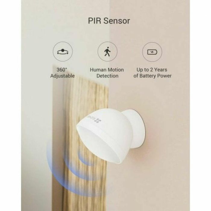 EZVIZ T1C Sensor infrarrojo pasivo (PIR) Inalámbrico Pared Blanco 18 EZVIZ T1C Sensor infrarrojo pasivo (PIR) Inalámbrico Pared Blanco 18