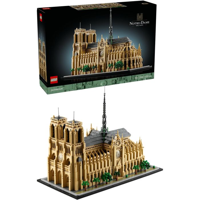 LEGO 21061 Architecture Notre-Dame de Paris Set de Construcción para Adultos 15