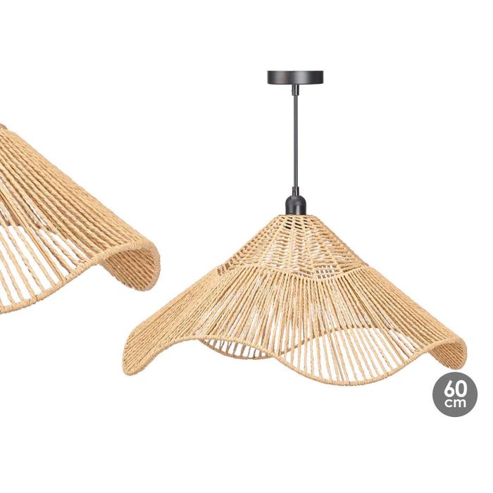 Lampara Techo 60Cm Vuelo Cuerda Giftdecor (4 Unidades) Lampara Techo 60Cm Vuelo Cuerda Giftdecor (4 Unidades)