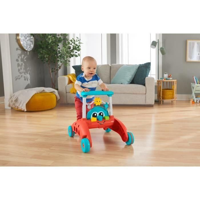 FISHER-PRICE - Andador de actividad evolutiva - juguete de aprendizaje temprano - 6 meses y + 3