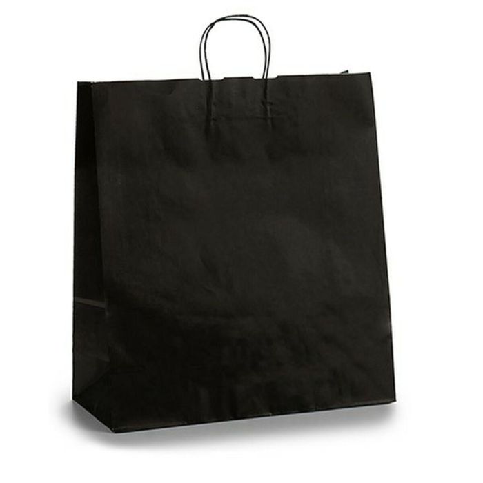 Bolsa de Papel Pincello 46492 Negro 16 x 57,5 x 46 cm 46 x 16 x 59 cm (25 Unidades) 1