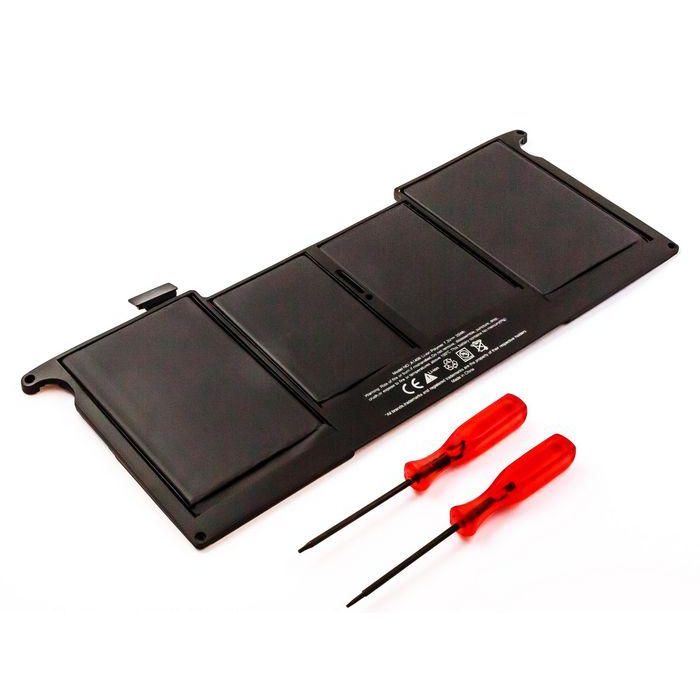 CoreParts Laptop Battery for Apple 34.16Wh 6 Cell Li-Pol 7.3V 4680mAh MacBook Air 11" A1370 Mid 2011. Mid 2012 1 CoreParts Laptop Battery for Apple 34.16Wh 6 Cell Li-Pol 7.3V 4680mAh MacBook Air 11" A1370 Mid 2011. Mid 2012 1