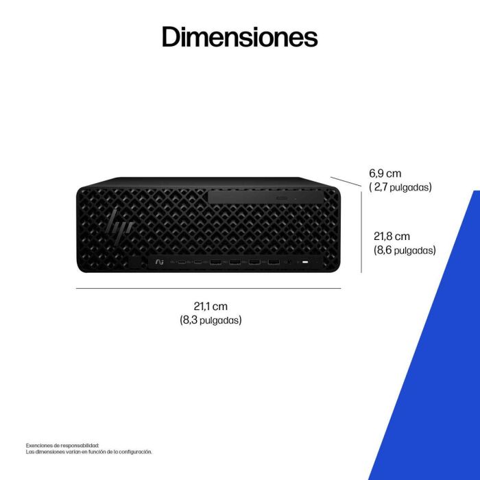 PC de Sobremesa HP D4CU3ET#ABE 48 GB Ultra 7-265