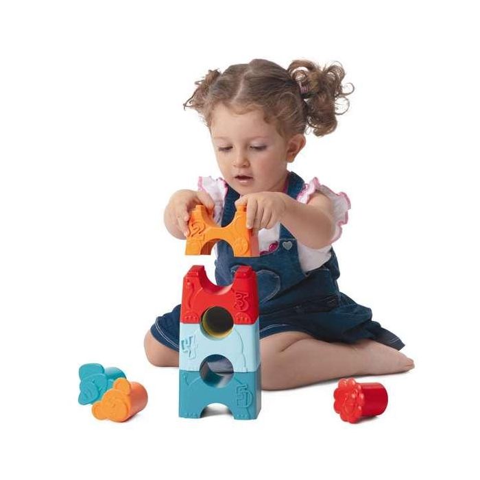 Chicco Torre Apilable Animalitos 2 en 1 para Desarrollar Lógica y Habilidades Manuales, Juguete Infantil Educativo, 11x7x35 cm 4 Chicco Torre Apilable Animalitos 2 en 1 para Desarrollar Lógica y Habilidades Manuales, Juguete Infantil Educativo, 11x7x35 cm 4