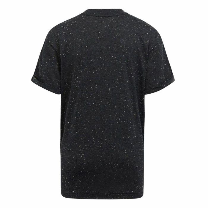 Camiseta de Manga Corta Infantil Adidas Negro Camiseta de Manga Corta Infantil Adidas Negro