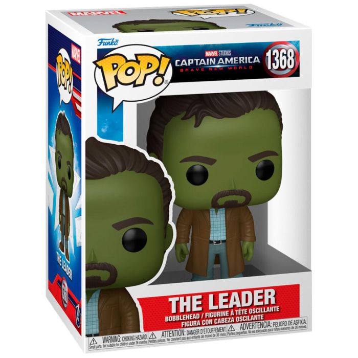 FUNKO Figura POP Marvel Capitán América Brave New World The Leader de Vinilo 9cm