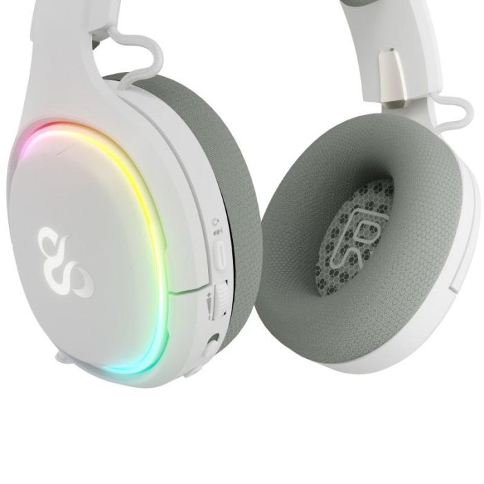 Newskill Auriculares Gaming Aton V2 Ivory Inalámbricos RGB Multiplataforma 4