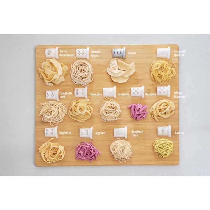 Unold 68820 Máquina de Pasta Eléctrica Nora para Bucatini, Fettuccine, Espaguetis, Macarrones, Ravioli, 500g, 260W 3