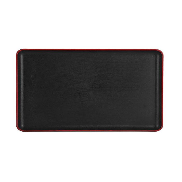 Bandeja de plástico rectangular My Bar 29x19 cm (12 Unidades) 10 Bandeja de plástico rectangular My Bar 29x19 cm (12 Unidades) 10