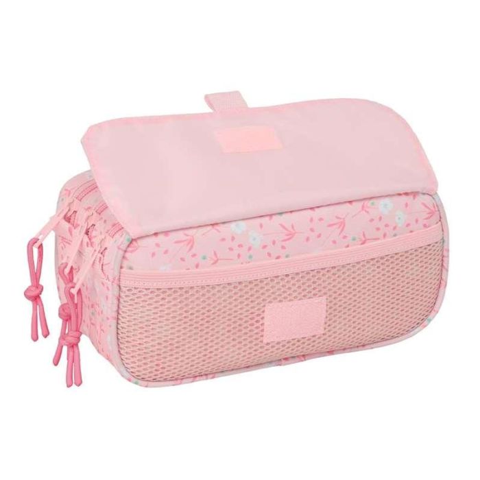Safta Estuche Portatodo Escolar Triple con 3 Cremalleras Miffy Flores para Material Escolar y Papelería - Grande - 100x215x80 mm 3 Safta Estuche Portatodo Escolar Triple con 3 Cremalleras Miffy Flores para Material Escolar y Papelería - Grande - 100x215x80 mm 3