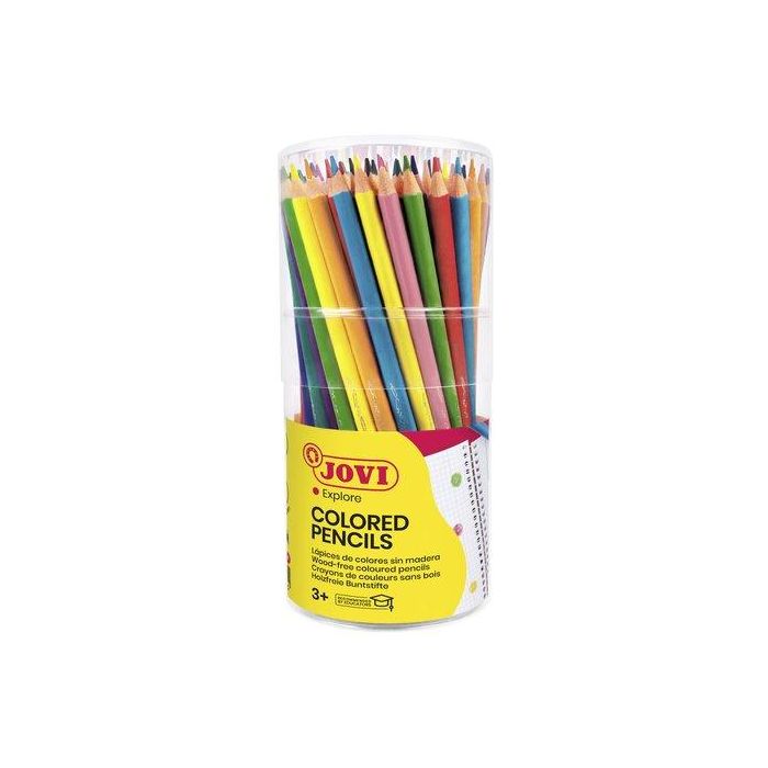 Jovi Lápices De Colores Woodless Surtidos Bote 84 Unidades