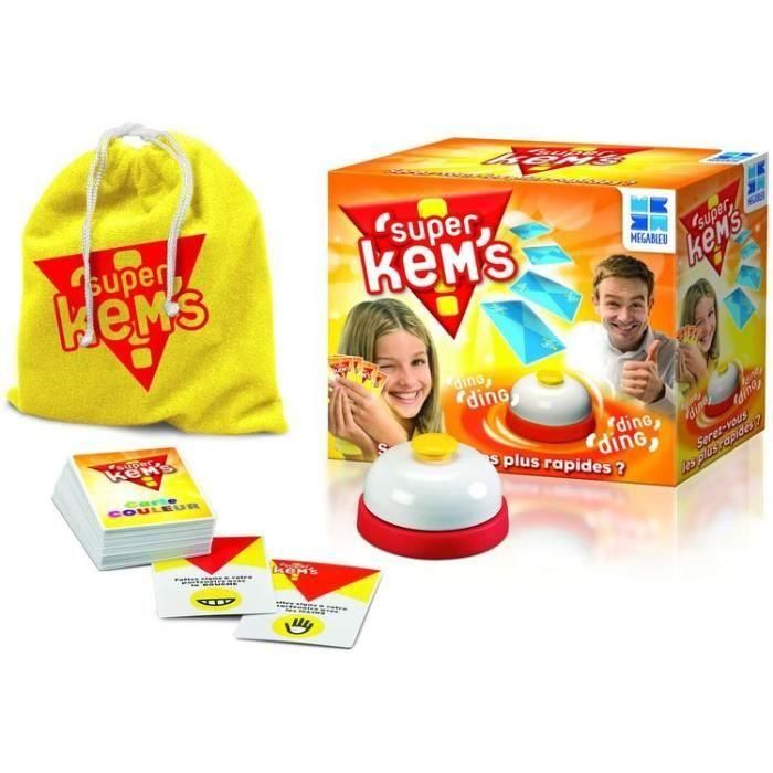 Megableu Juego de Cartas SUPER KEMS FFF Francia