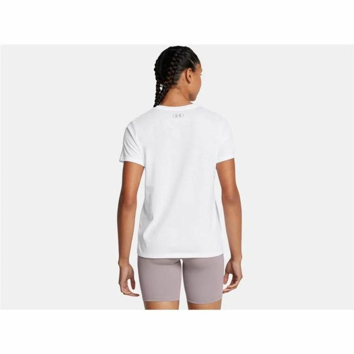 Camiseta de Manga Corta Mujer Under Armour Bl Pack SS Blanco 1