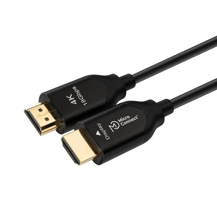 MicroConnect Cable HDMI 2.0 Fibra Óptica Premium 70m - Conexión Activa y Flexible hasta 100m 0 MicroConnect Cable HDMI 2.0 Fibra Óptica Premium 70m - Conexión Activa y Flexible hasta 100m 0