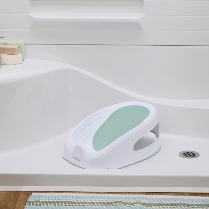 INGENUITY ING19577040 Asiento de baño Antideslizante para Niñas, Perforado, 0-6 Meses o 9 kg, Verde 2 INGENUITY ING19577040 Asiento de baño Antideslizante para Niñas, Perforado, 0-6 Meses o 9 kg, Verde 2