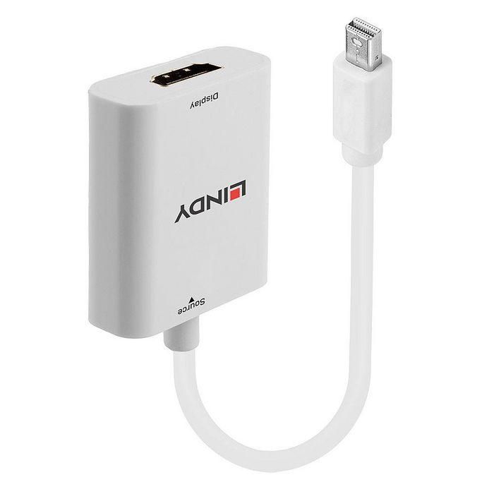 Adaptador Mini Display Port a HDMI LINDY 41069 Blanco Adaptador Mini Display Port a HDMI LINDY 41069 Blanco