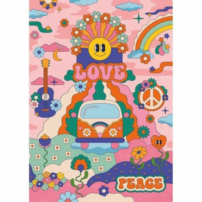 Ravensburger Rompecabezas 12001443 1000 piezas estilo hippie/Cha Cha Pop para 14 años calidad premium colección del artista 5 Ravensburger Rompecabezas 12001443 1000 piezas estilo hippie/Cha Cha Pop para 14 años calidad premium colección del artista 5