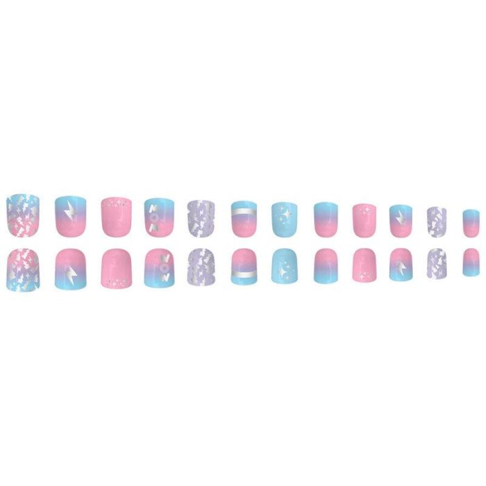 Wow Generation Set 24 Uñas Adhesivas para Niñas Edad +3 Años Plástico Color Único 9,3x14,5x2,5 cm 0 Wow Generation Set 24 Uñas Adhesivas para Niñas Edad +3 Años Plástico Color Único 9,3x14,5x2,5 cm 0