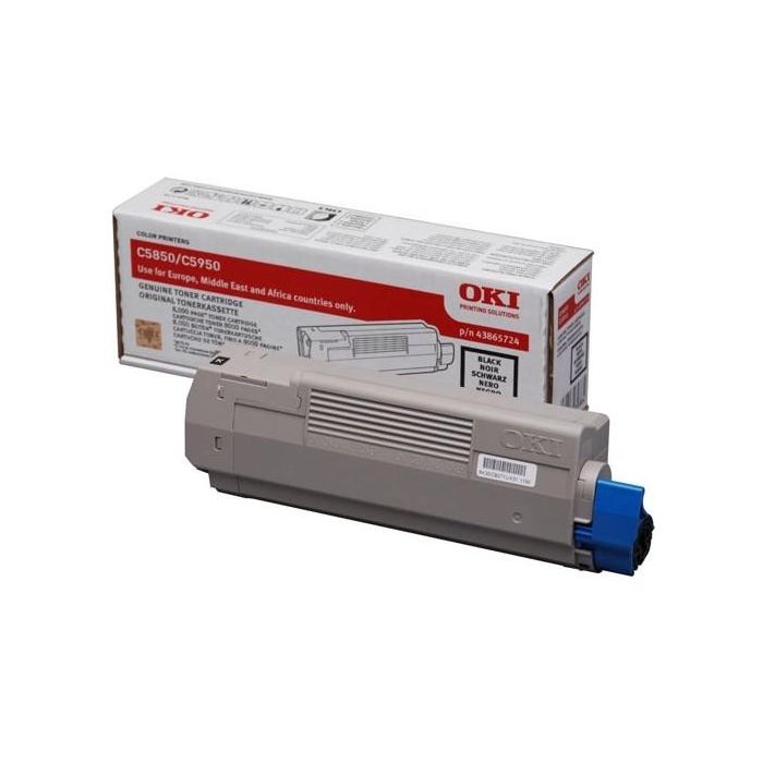 Oki Toner c5850/5950/mc560 negro, 8000 páginas, Type C11 Original