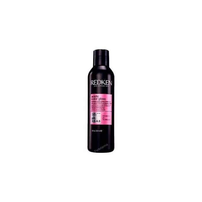 REDKEN Acidic Color Gloss Activated Glass Gloss Treatment para cabello con color, 237 ml