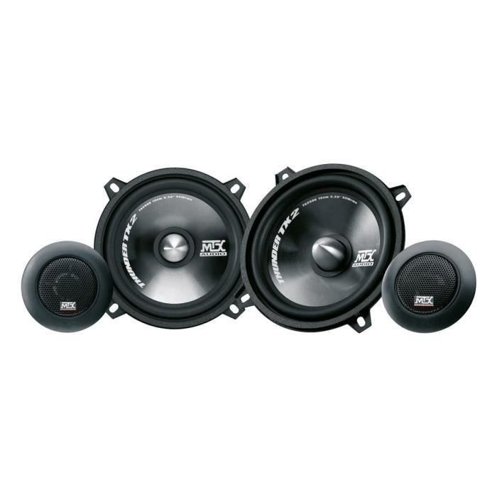 Kit de altavoces MTX 2 vías TX250S Ø13 cm 55 W RMS 220 W Pico 4O 1 Kit de altavoces MTX 2 vías TX250S Ø13 cm 55 W RMS 220 W Pico 4O 1