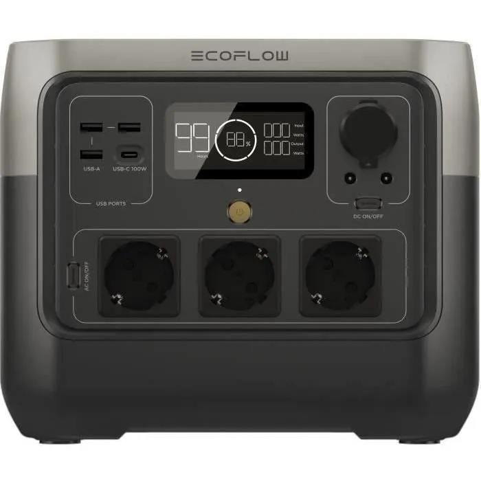 Ecoflow River 2 Pro Generador Eléctrico Portátil 768Wh 800W ECO4895251601559
