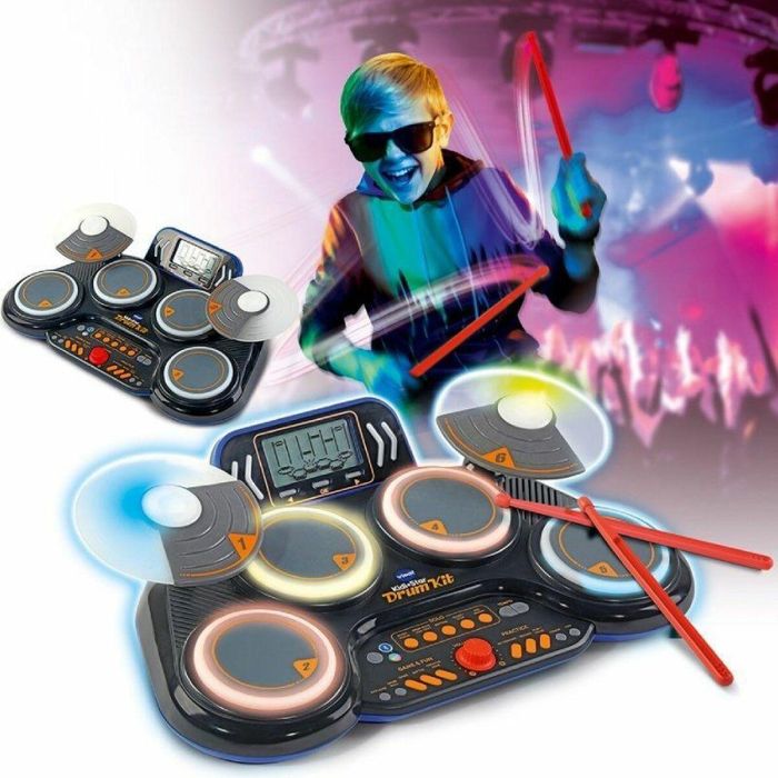 Batería Musical Vtech 80-572622-022 Plástico 2 Batería Musical Vtech 80-572622-022 Plástico 2