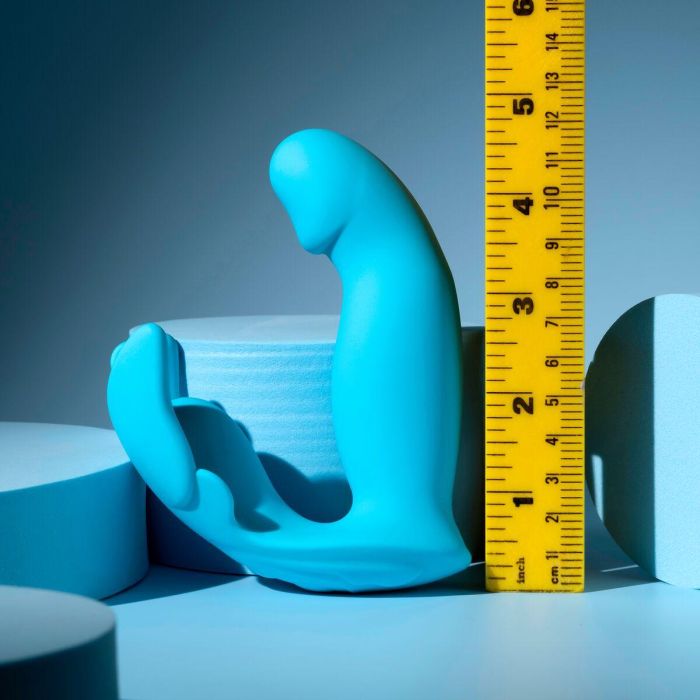 Vibrador Doble Estimulación Evolved Azul 10 Vibrador Doble Estimulación Evolved Azul 10