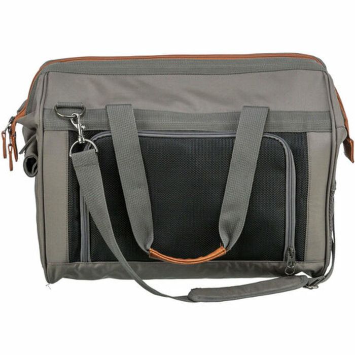 Bolso para Mascotas Trixie Finlay Negro Gris 43 × 26 × 32 cm 19