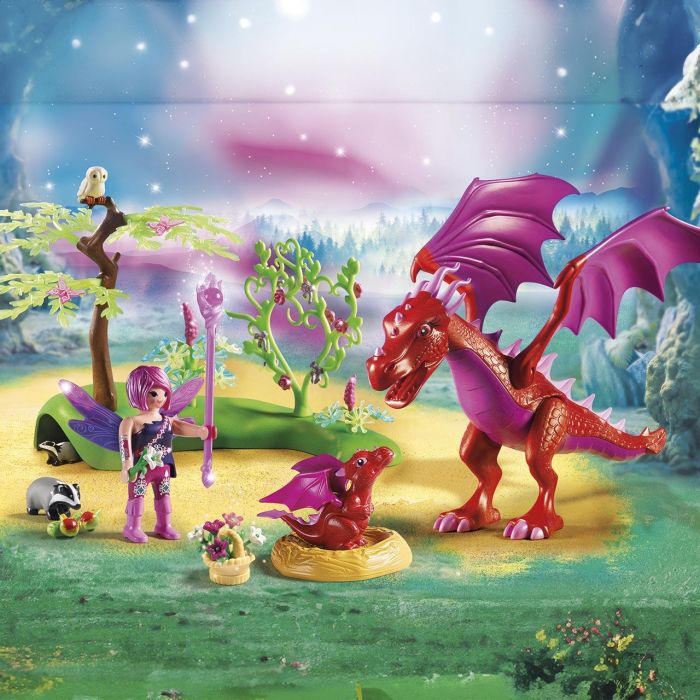 Dragón Con Bebé Y Hada Fairies 71586 Playmobil 2