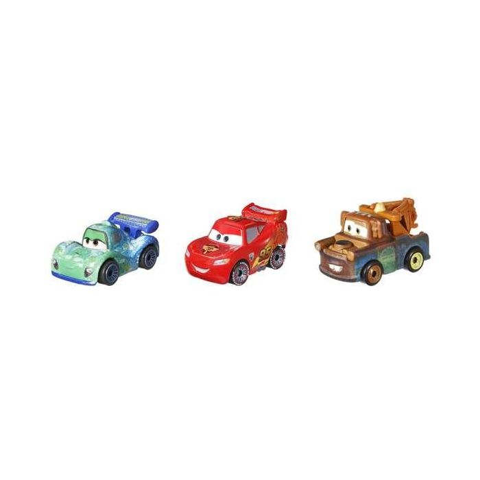 Coche cars mini set 3 unidades con carroceria metalica y ruedas giratorias. - modelos surtidos 7 Coche cars mini set 3 unidades con carroceria metalica y ruedas giratorias. - modelos surtidos 7