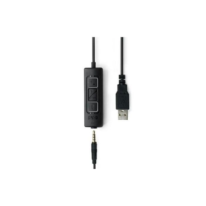 Auriculares SPC Brave Pro/ con Micrófono/ Jack 3.5/ USB/ Negros 2 Auriculares SPC Brave Pro/ con Micrófono/ Jack 3.5/ USB/ Negros 2