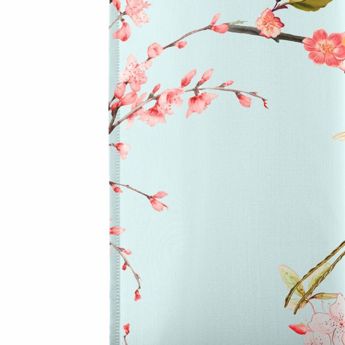 Cortinas HappyFriday Chinoiserie Multicolor asiatico/oriental 140 x 300 cm 2