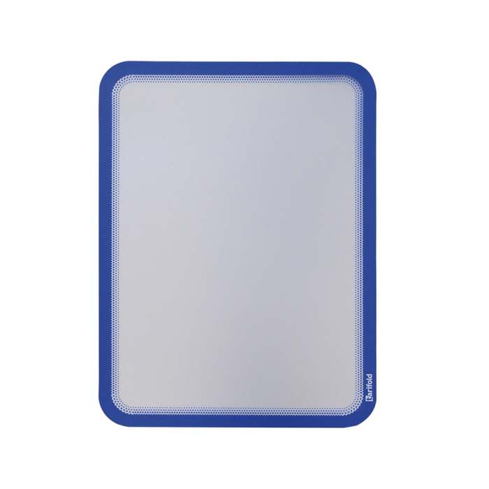 Djois Marco Porta Anuncios Magnético DIN A4 con 4 Bandas Magnéticas, Azul, Pack de 2 Unidades 1 Djois Marco Porta Anuncios Magnético DIN A4 con 4 Bandas Magnéticas, Azul, Pack de 2 Unidades 1