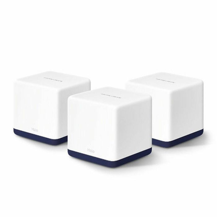 Mercusys Halo H50G(3-pack) Router Mesh WiFi AC1900, Cobertura 6000 ft², 1.9 Gbps, App Control Mercusys Halo H50G(3-pack) Router Mesh WiFi AC1900, Cobertura 6000 ft², 1.9 Gbps, App Control