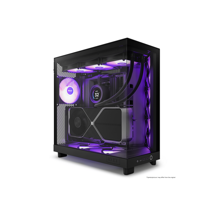 NZXT CC-H61FB-R1 H6 Air Flow Midi Tower PC Negro