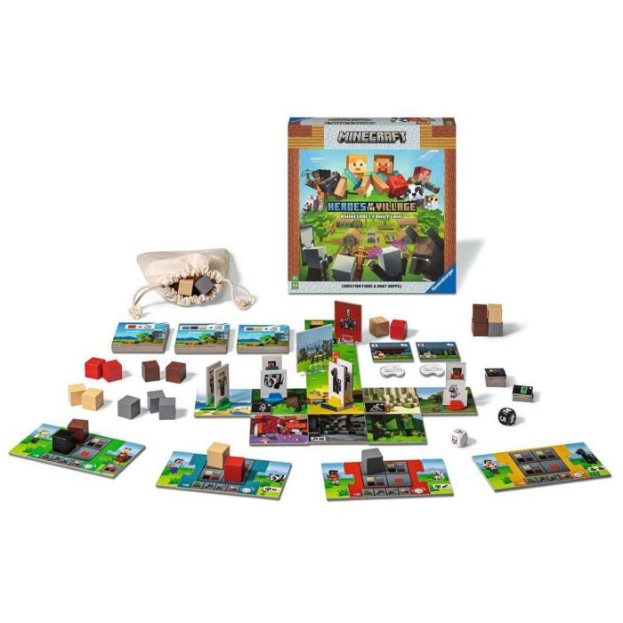 Juego de Mesa Minecraft Heroes of the Village 3 Juego de Mesa Minecraft Heroes of the Village 3