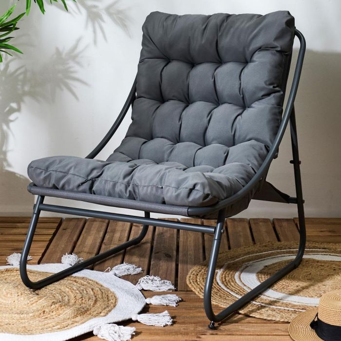Butaca Dolce Vita Antracita Home Deco Factory 5 Butaca Dolce Vita Antracita Home Deco Factory 5