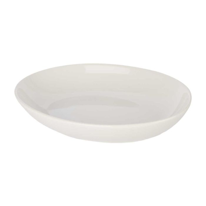 Bandeja Porcelana Ovalada 20 Cm Vessia (36 Unidades) 1 Bandeja Porcelana Ovalada 20 Cm Vessia (36 Unidades) 1