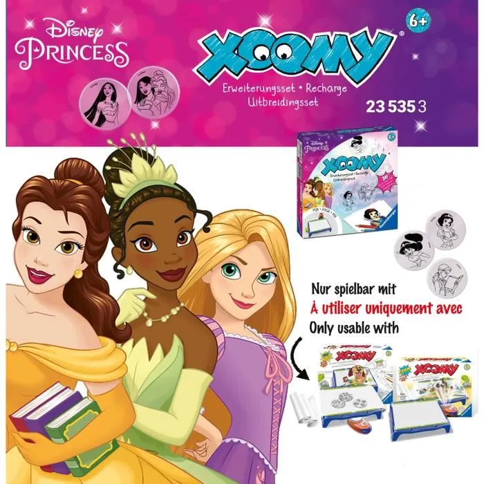 Ravensburger RAV4005556235353 Recambio Xoomy Princesas Disney 4