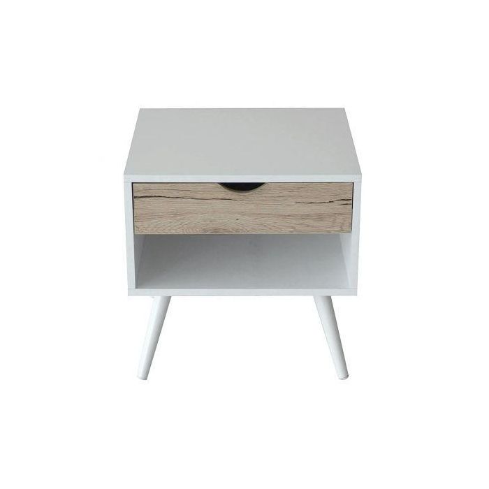 Buck Eurosilla College - 45 x 45 x 45 cm / Acabado Blanco y Madera 1 Buck Eurosilla College - 45 x 45 x 45 cm / Acabado Blanco y Madera 1