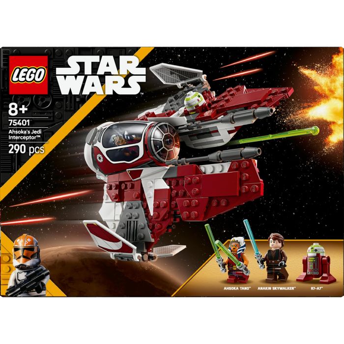 LEGO Star Wars Interceptor Jedi de Ahsoka 75401 Juego de construcción para Niños y Niñas a partir de 8 años 13 LEGO Star Wars Interceptor Jedi de Ahsoka 75401 Juego de construcción para Niños y Niñas a partir de 8 años 13